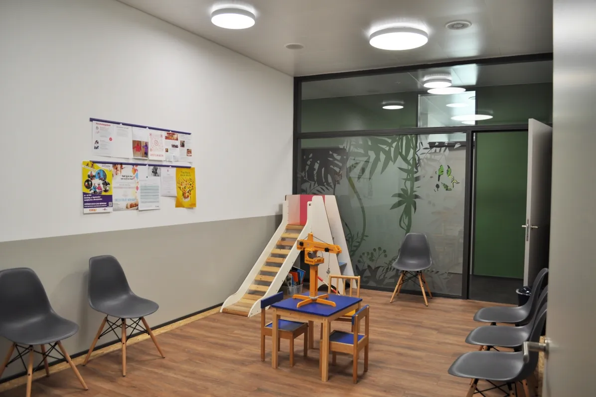 Wartezimmer Vorsorgebereich — kinder- und jugendärzte am werk, Rheinfelden