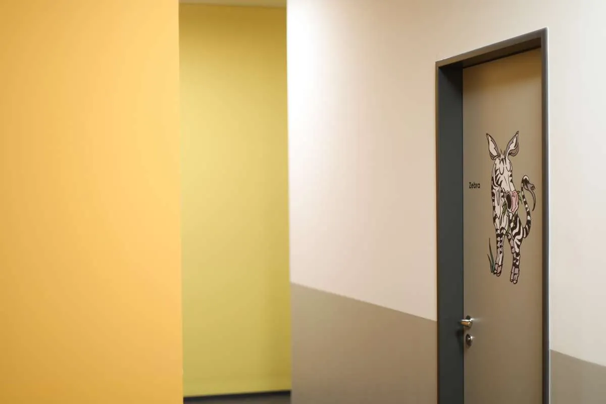 Ultraschallzimmer Zebra — kinder- und jugendärzte am werk, Rheinfelden