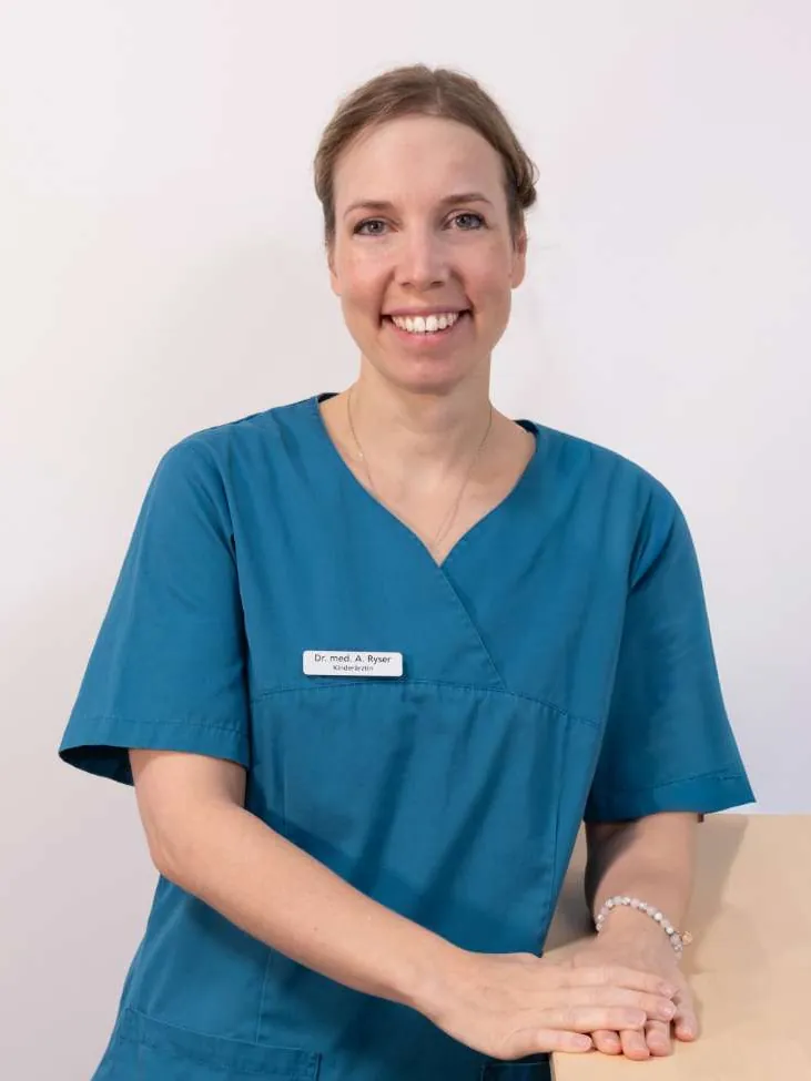 Dr. med. Anna-Julia Ryser, Fachärztin für Kinder- und Jugendmedizin bei den kinder- und jugendärzten am werk in Rheinfelden