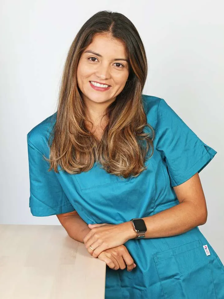 Diana Berli, Assistenzärztin für Kinder- und Jugendmedizin bei den kinder- und jugendärzten am werk in Rheinfelden