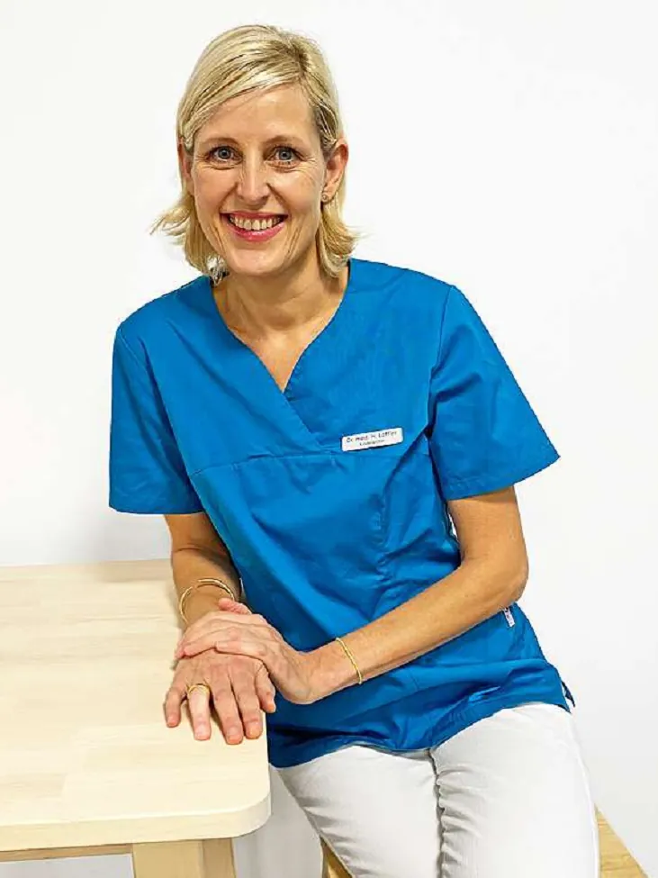 Dr. med. Helga Löffler, Fachärztin für Kinder- und Jugendmedizin bei den kinder- und jugendärzten am werk in Rheinfelden