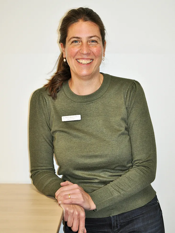 Susanne Navarini-Meury, Kinderkardiologie bei den kinder- und jugendärzten am werk in Rheinfelden
